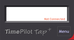 The red 'Not Connected' means the clock isn't connected to the PC with the USB cable.