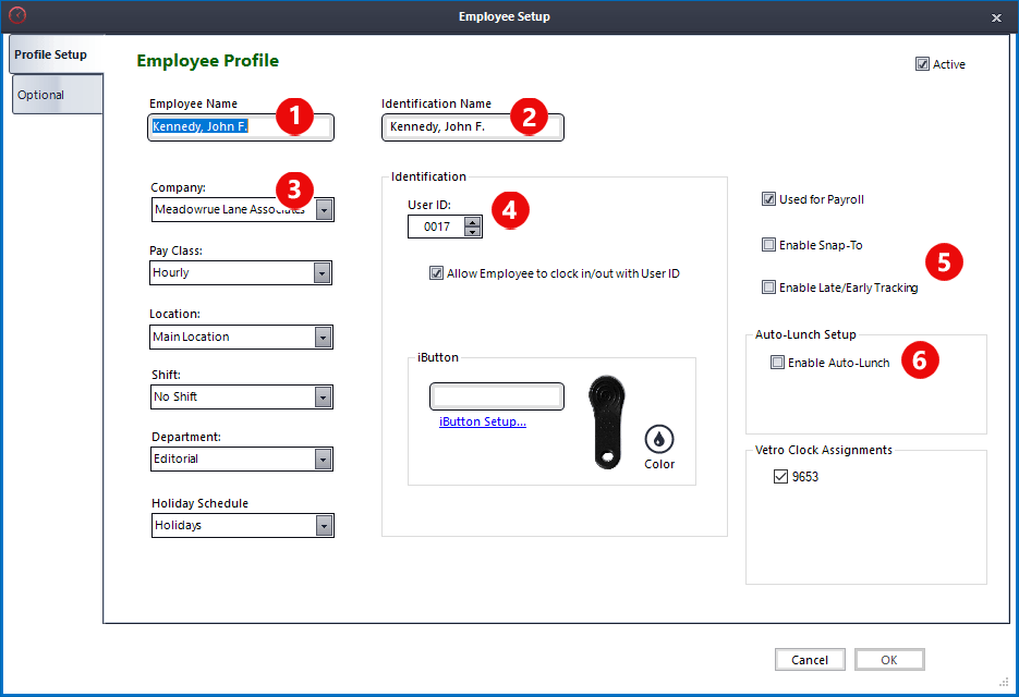 When you add an employee to your TimePilot system, you create an Employee Profile that includes all the information the system needs to calculate their work hours.