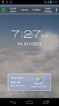 Gentle Alarm screenshot