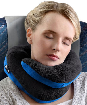 The BCOZZY Chin-Supporting Travel Pillow comes in a variety of colors and patterns.